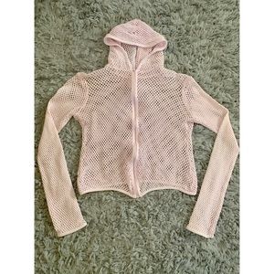 90’s vintage mesh zip up